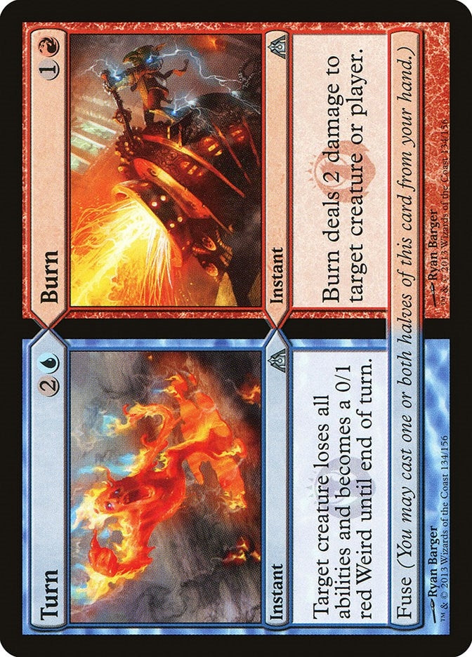 Turn // Burn [Dragon's Maze]