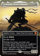 Image for Leonardo, Sewer Samurai (Borderless) (215) (Teenage Mutant Ninja Turtles) - Magic: The Gathering