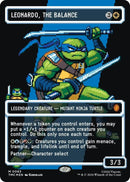 Image for Leonardo, the Balance (0083) (Borderless) (Surge Foil) (83) (Teenage Mutant Ninja Turtles) - Magic: The Gathering