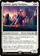 Image for Splinter, Aging Champion (104) (Teenage Mutant Ninja Turtles) - Magic: The Gathering