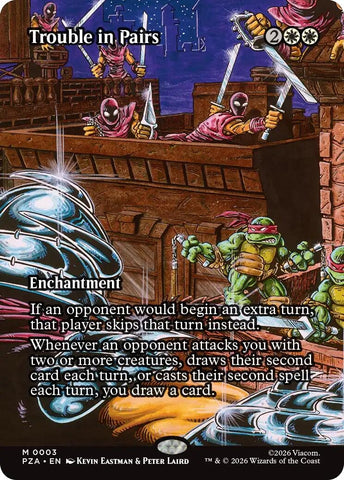 Trouble in Pairs (Borderless) (3) (Teenage Mutant Ninja Turtles Eternal-Legal)