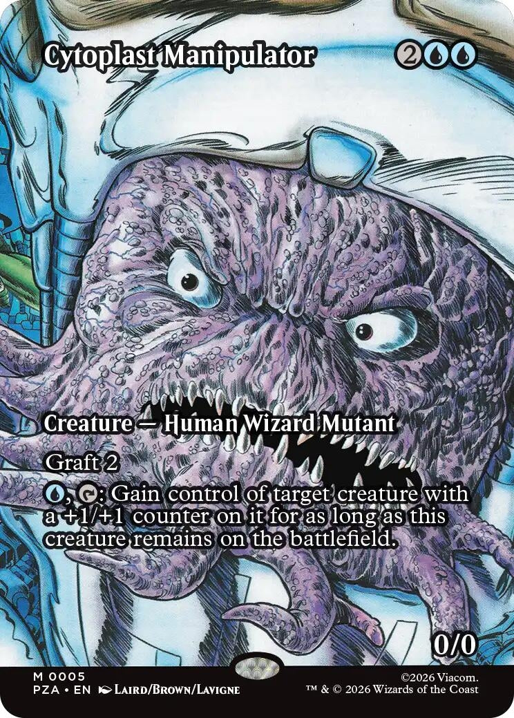 Cytoplast Manipulator (Borderless) (5) (Teenage Mutant Ninja Turtles Eternal-Legal)