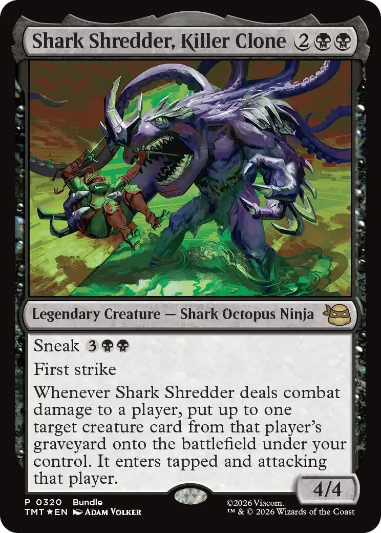 Image for Shark Shredder, Killer Clone (320) (Unique and Miscellaneous Promos) - Magic: The Gathering