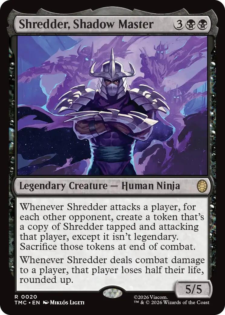 Shredder, Shadow Master (20) (Teenage Mutant Ninja Turtles)