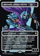 Image for Shredder, Shadow Master (Borderless) (Surge Foil) (88) (Teenage Mutant Ninja Turtles) - Magic: The Gathering