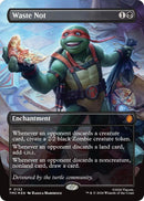 Image for Waste Not (Borderless) (132) (Teenage Mutant Ninja Turtles) - Magic: The Gathering