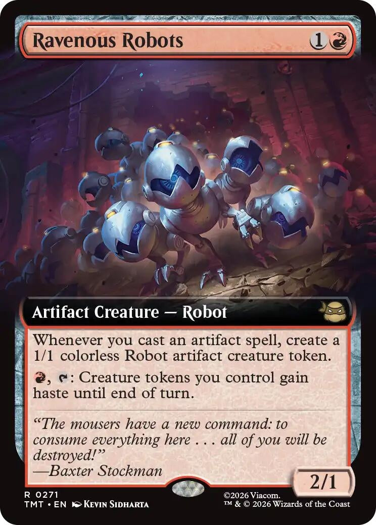 Ravenous Robots (Extended Art) (271) (Teenage Mutant Ninja Turtles)