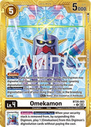 Image for Omekamon - BT20-083 (Gold Border) (BT20-083 R) (Advanced Booster Digimon Generation) (AD-01) - Digimon Card Game