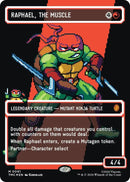 Image for Raphael, the Muscle (0091) (Borderless) (Surge Foil) (91) (Teenage Mutant Ninja Turtles) - Magic: The Gathering