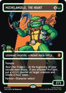 Image for Michelangelo, the Heart (0092) (Borderless) (Surge Foil) (92) (Teenage Mutant Ninja Turtles) - Magic: The Gathering