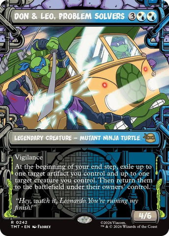 Don & Leo, Problem Solvers (Showcase) (242) (Teenage Mutant Ninja Turtles)