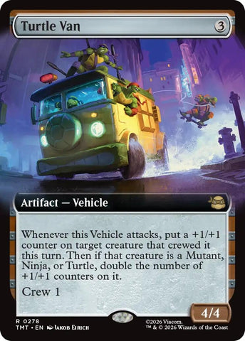 Turtle Van (Extended Art) (278) (Teenage Mutant Ninja Turtles)