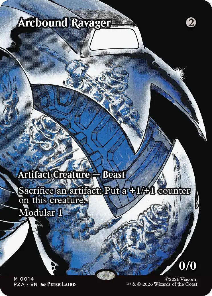Image for Arcbound Ravager (Borderless) (14) (Teenage Mutant Ninja Turtles Eternal-Legal) - Magic: The Gathering