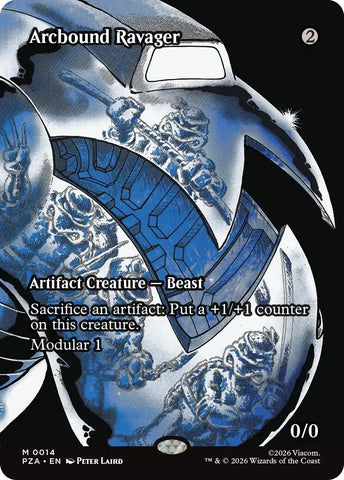 Image for Arcbound Ravager (Borderless) (14) (Teenage Mutant Ninja Turtles Eternal-Legal) - Magic: The Gathering