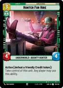 Image for Hunter for Hire (156/264) (A Lawless Time) - Star Wars: Unlimited