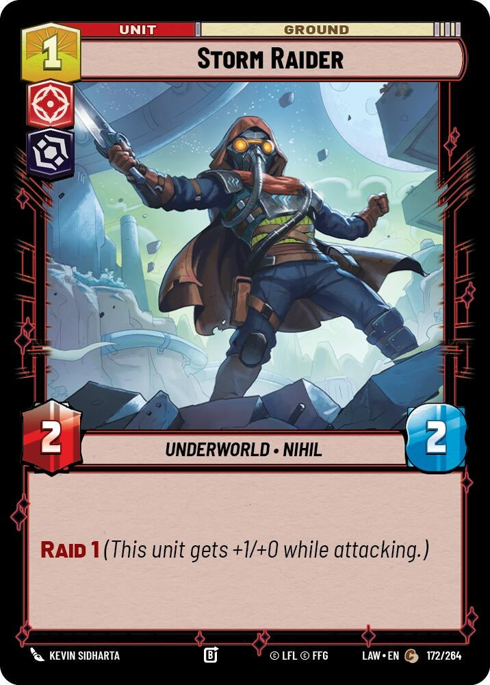 Image for Storm Raider (172/264) (A Lawless Time) - Star Wars: Unlimited