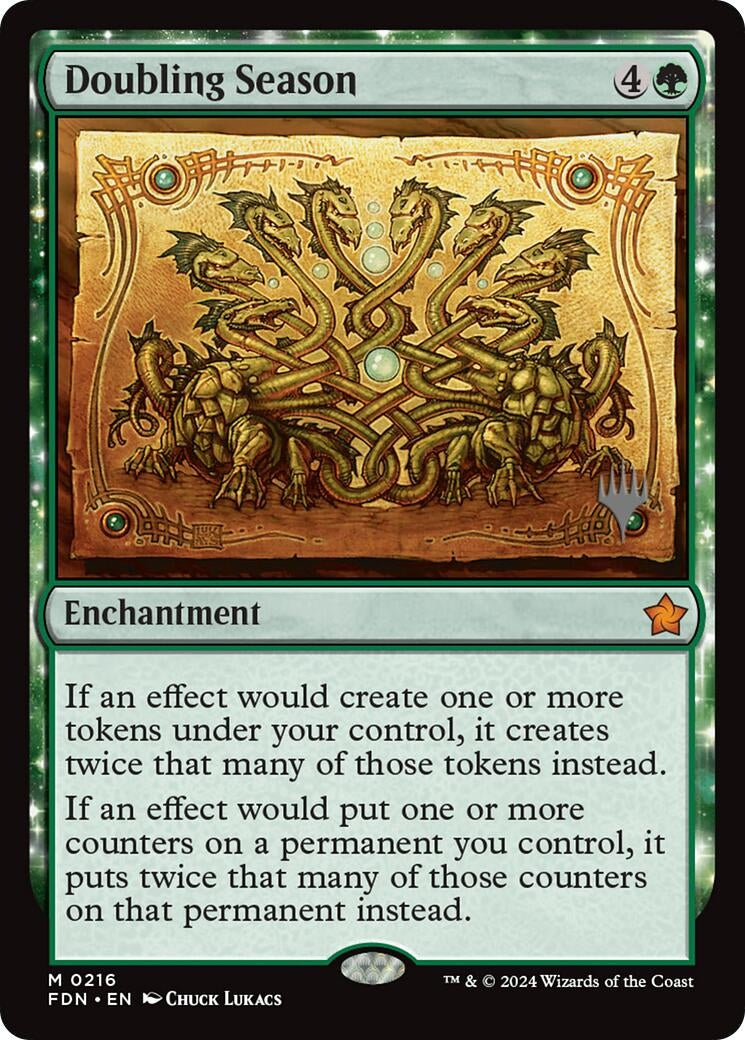 Image for Doubling Season (216) (Lorwyn Eclipsed) - Magic: The Gathering