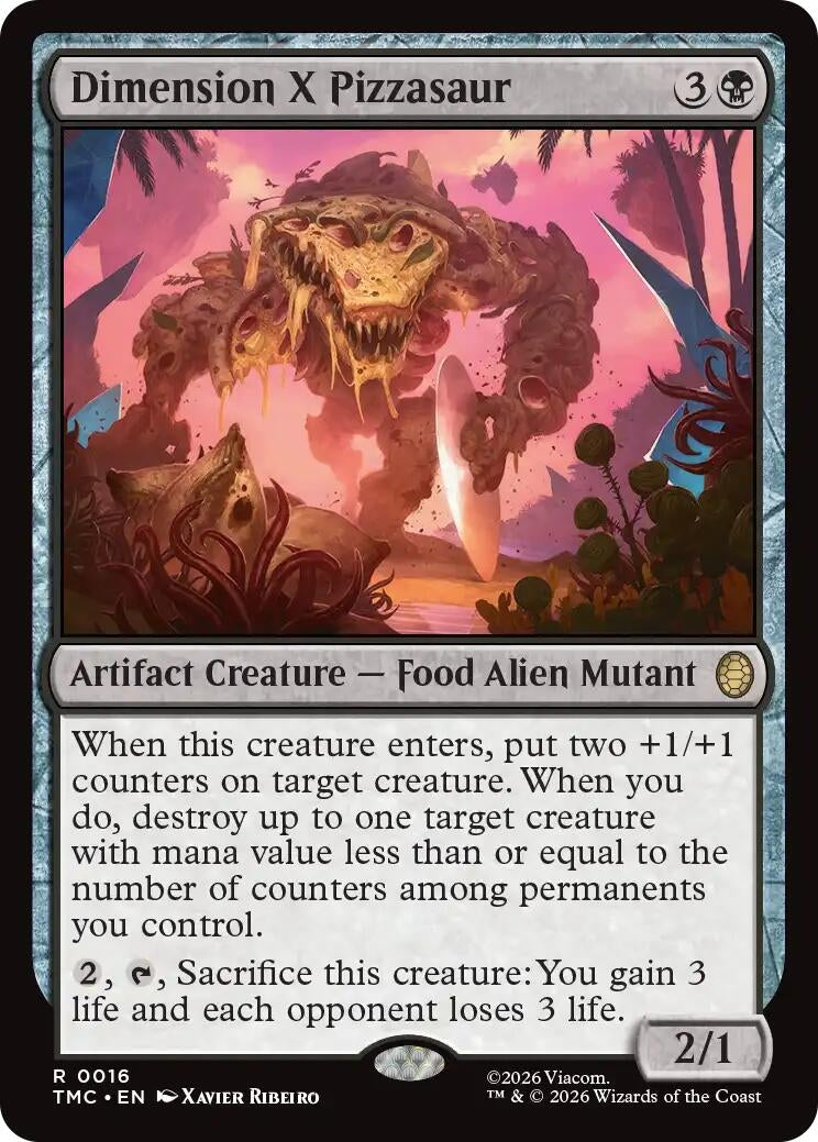 Dimension X Pizzasaur (16) (Teenage Mutant Ninja Turtles)