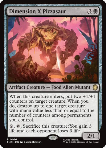 Dimension X Pizzasaur (16) (Teenage Mutant Ninja Turtles)