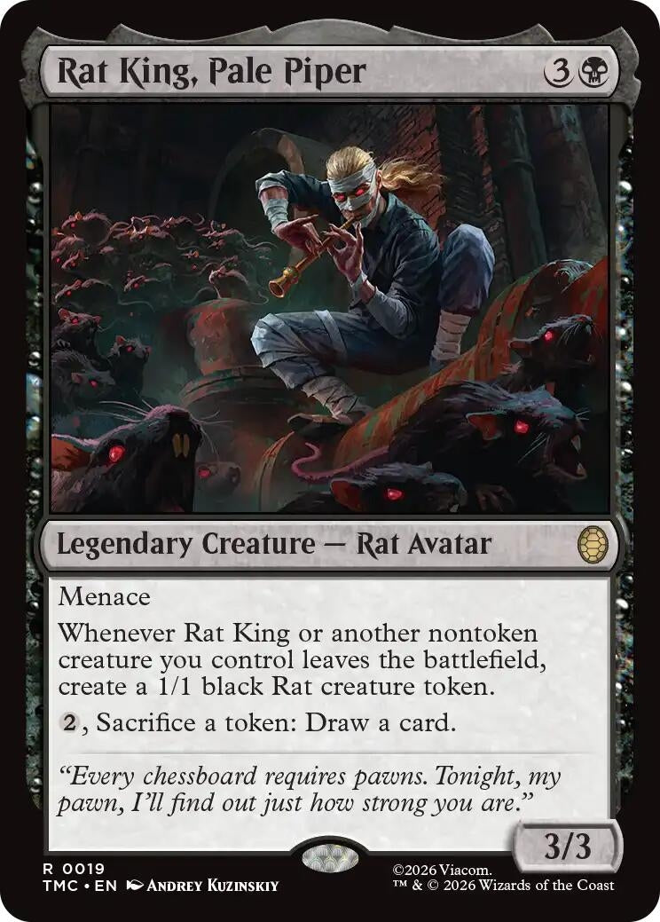 Rat King, Pale Piper (19) (Teenage Mutant Ninja Turtles)