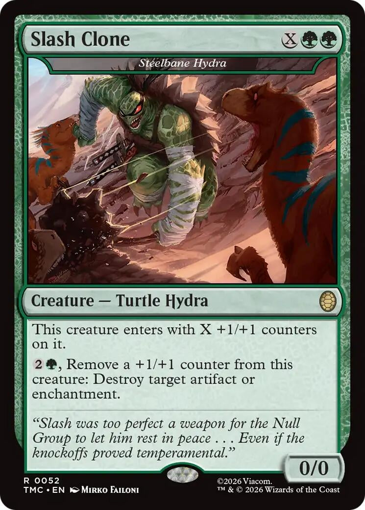 Slash Clone - Steelbane Hydra (52) (Teenage Mutant Ninja Turtles)