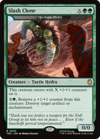 Slash Clone - Steelbane Hydra (52) (Teenage Mutant Ninja Turtles)