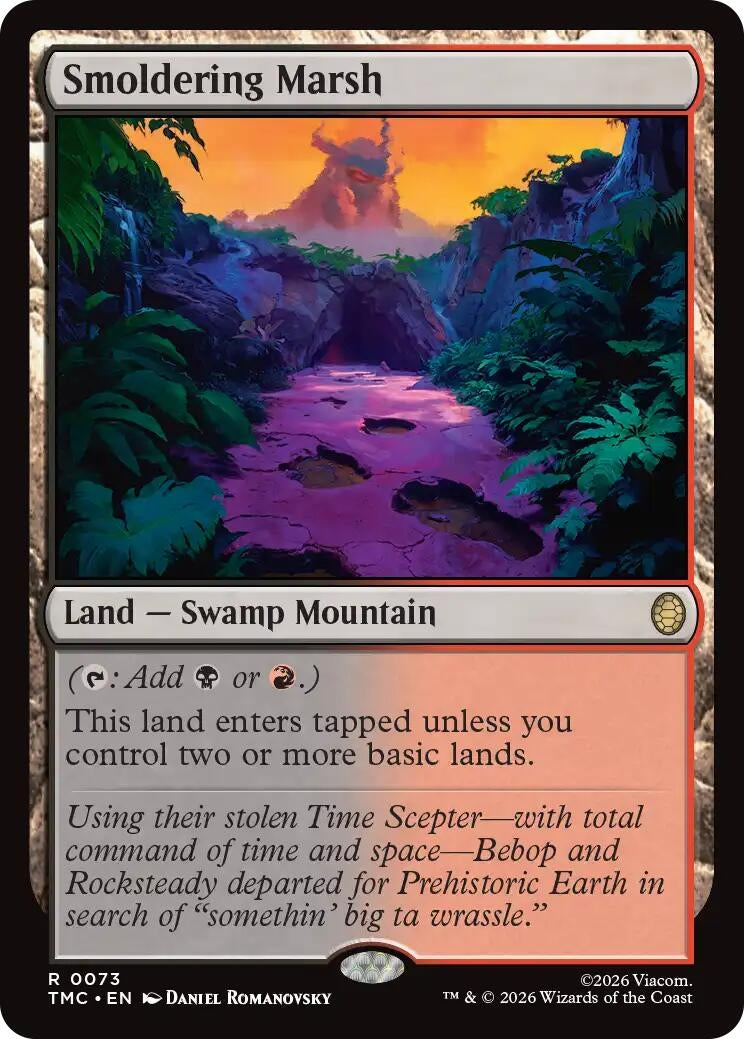 Smoldering Marsh (73) (Teenage Mutant Ninja Turtles)