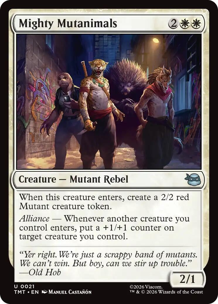Mighty Mutanimals (21) (Teenage Mutant Ninja Turtles)