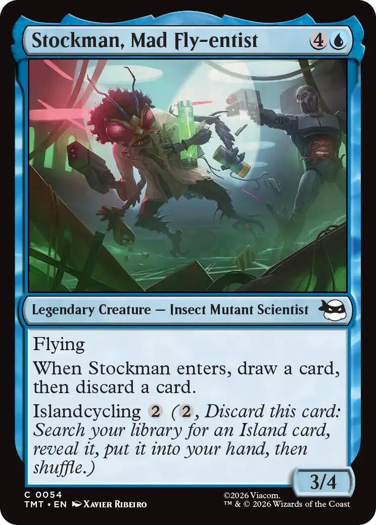 Stockman, Mad Fly-entist (54) (Teenage Mutant Ninja Turtles)