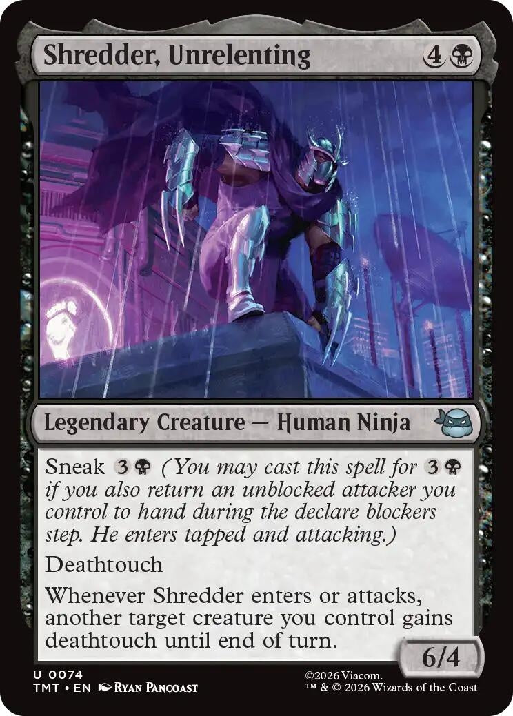 Shredder, Unrelenting (74) (Teenage Mutant Ninja Turtles)
