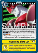 Image for Awakening of the Sun (Reprint) (BT17-099 U) (Advanced Booster Digimon Generation) (AD-01) - Digimon Card Game