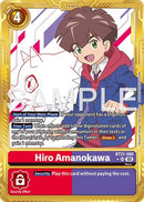 Image for Hiro Amanokawa - BT21-080 (Gold Border) (BT21-080 SR) (Advanced Booster Digimon Generation) (AD-01) - Digimon Card Game