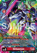 Image for Siriusmon (Alternate Art) (AD1-007 SR) (Advanced Booster Digimon Generation) (AD-01) - Digimon Card Game