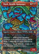 Slash, Reptile Rampager (Borderless) (208) (Teenage Mutant Ninja Turtles)