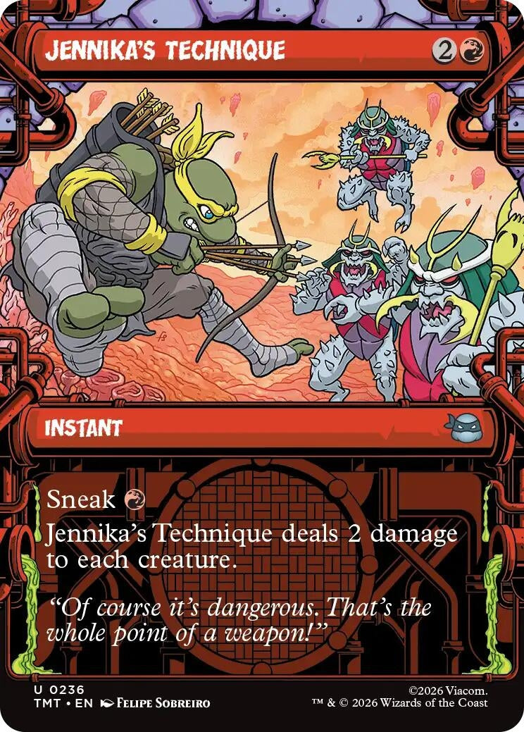 Jennika's Technique (Showcase) (236) (Teenage Mutant Ninja Turtles)