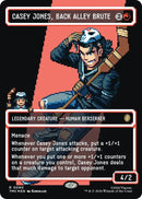 Image for Casey Jones, Back Alley Brute (Borderless) (Surge Foil) (90) (Teenage Mutant Ninja Turtles) - Magic: The Gathering