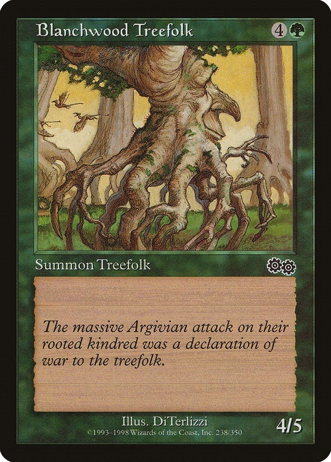 Blanchwood Treefolk (238) [USG]