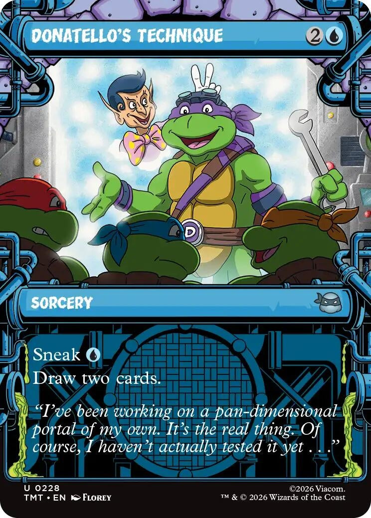 Donatello's Technique (Showcase) (228) (Teenage Mutant Ninja Turtles)