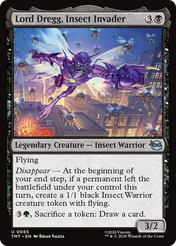 Lord Dregg, Insect Invader (65) (Teenage Mutant Ninja Turtles)