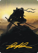 Image for Leonardo, Sewer Samurai Art Card (20/54) (Gold-Stamped Signature) (20) (Teenage Mutant Ninja Turtles) - Magic: The Gathering