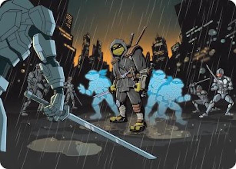 Image for The Last Ronin's Technique Art Card (23) (Teenage Mutant Ninja Turtles) - Magic: The Gathering