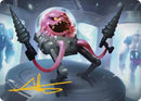 Image for Krang, Master Mind Art Card (4/54) (Gold-Stamped Signature) (4) (Teenage Mutant Ninja Turtles) - Magic: The Gathering