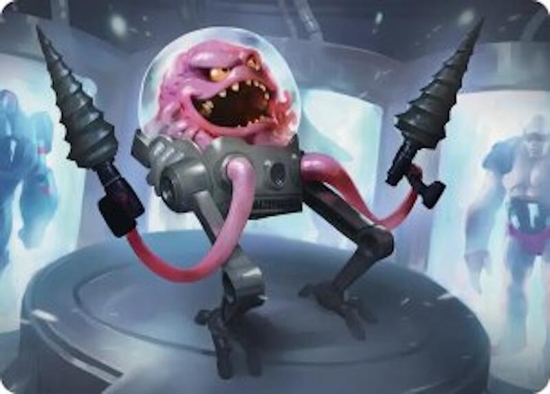 Image for Krang, Master Mind Art Card (4/54) (4) (Teenage Mutant Ninja Turtles) - Magic: The Gathering