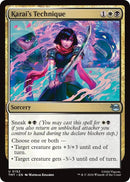Image for Karai's Technique (152) (Teenage Mutant Ninja Turtles) - Magic: The Gathering