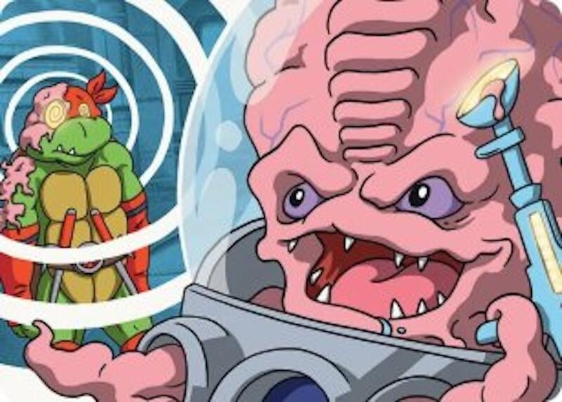 Image for Krang, Master Mind Art Card (25/54) (25) (Teenage Mutant Ninja Turtles) - Magic: The Gathering