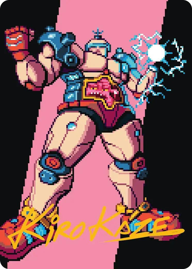 Image for Krang, the All-Powerful Art Card (Gold-Stamped Signature) (34) (Teenage Mutant Ninja Turtles) - Magic: The Gathering