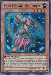 Gem Knight Sardonyx (HA07-EN001) [HA07]