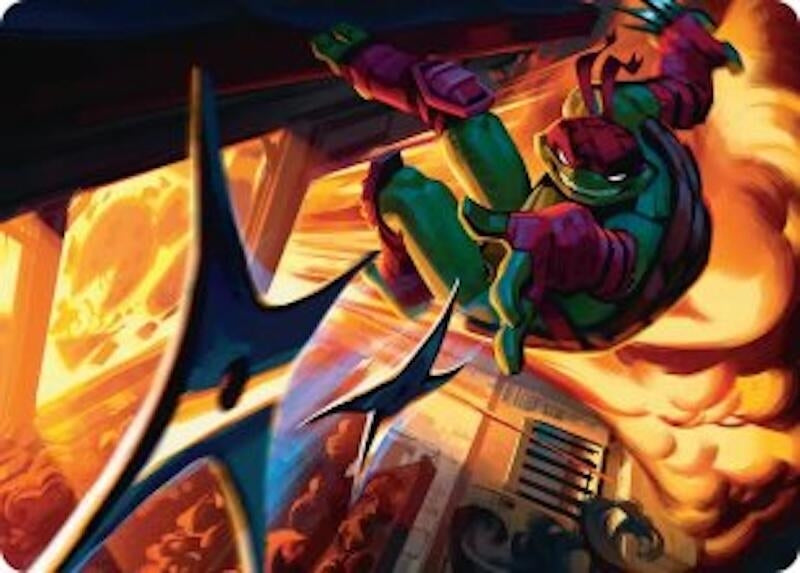 Image for Storm of Steel Art Card (48) (Teenage Mutant Ninja Turtles) - Magic: The Gathering