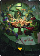 Image for Food Chain Art Card (Gold-Stamped) (33) (Teenage Mutant Ninja Turtles) - Magic: The Gathering