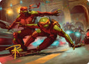 Image for Raph & Mikey, Troublemakers Art Card (Gold-Stamped Signature) (17) (Teenage Mutant Ninja Turtles) - Magic: The Gathering
